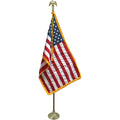 US-indoor-flag-set-freedom-American-Flag-Gold-Fringe-Nylon-Flagsource-Southeast-Woodstock-Ga